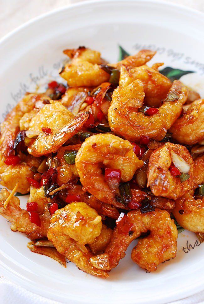 Crevettes Pimentées
