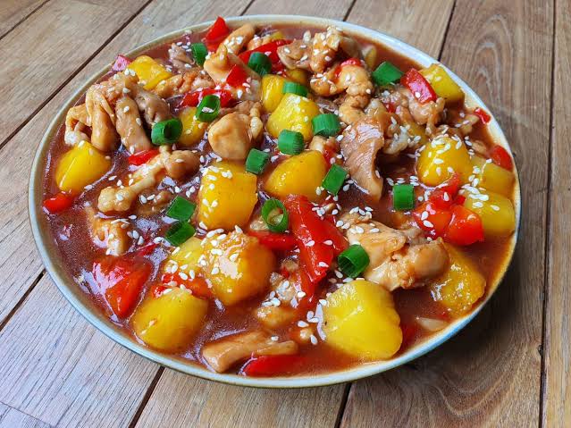 Poulet Ananas